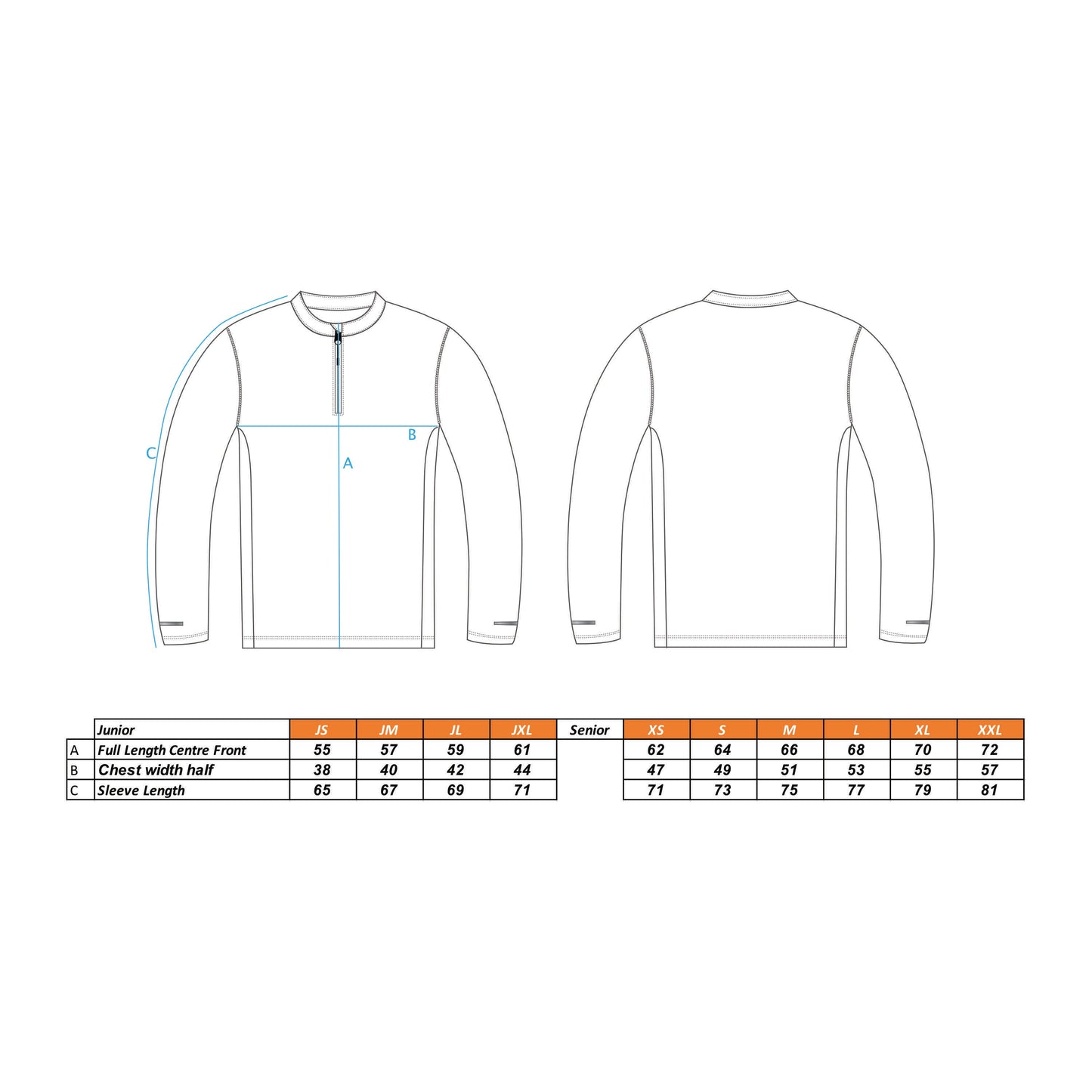 Padel4All Garon Park - Lycra Midlayer Unisex Black