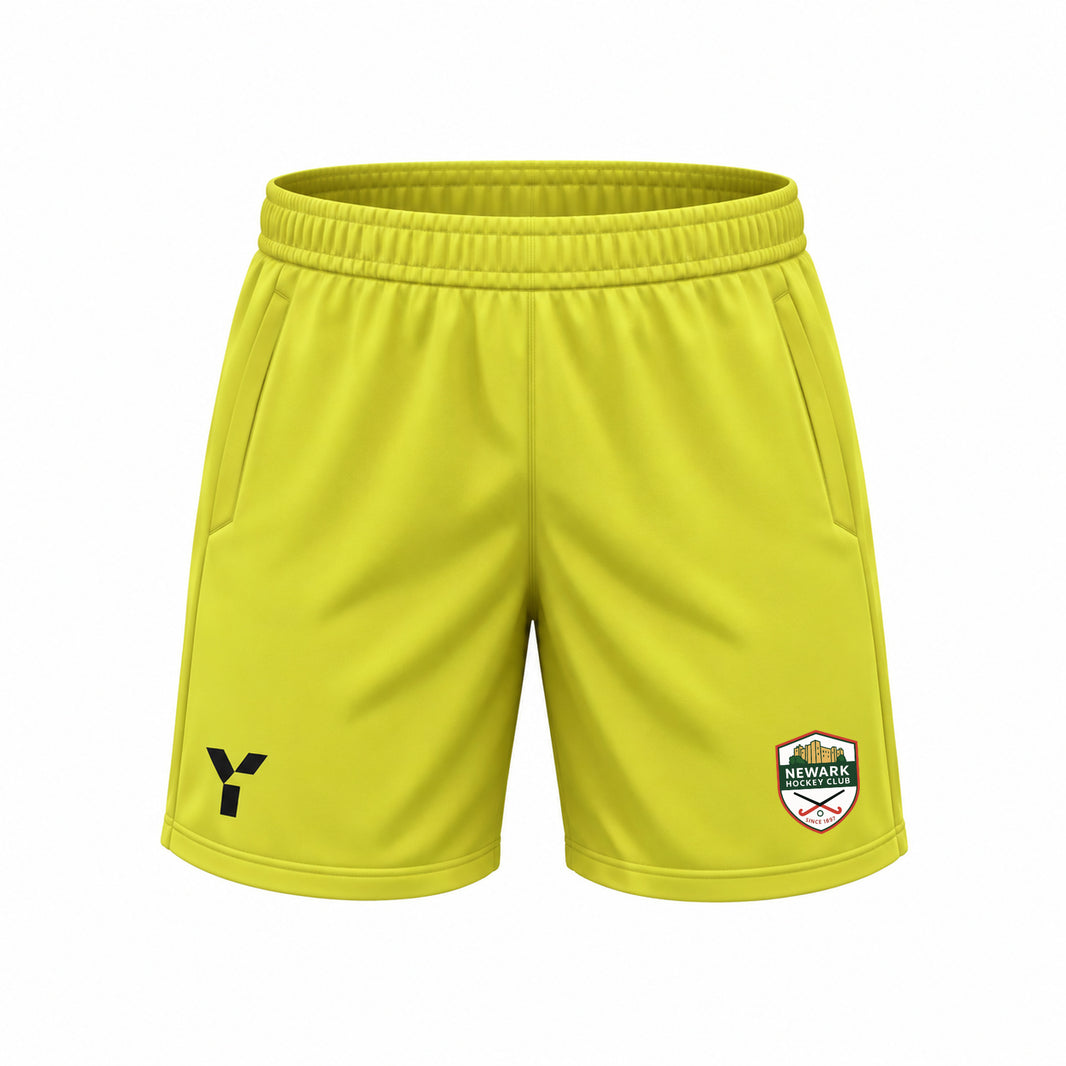 Newark HC - GK Shorts - Yellow