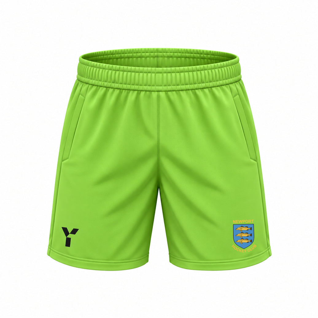 Newport HC - GK Shorts - Green