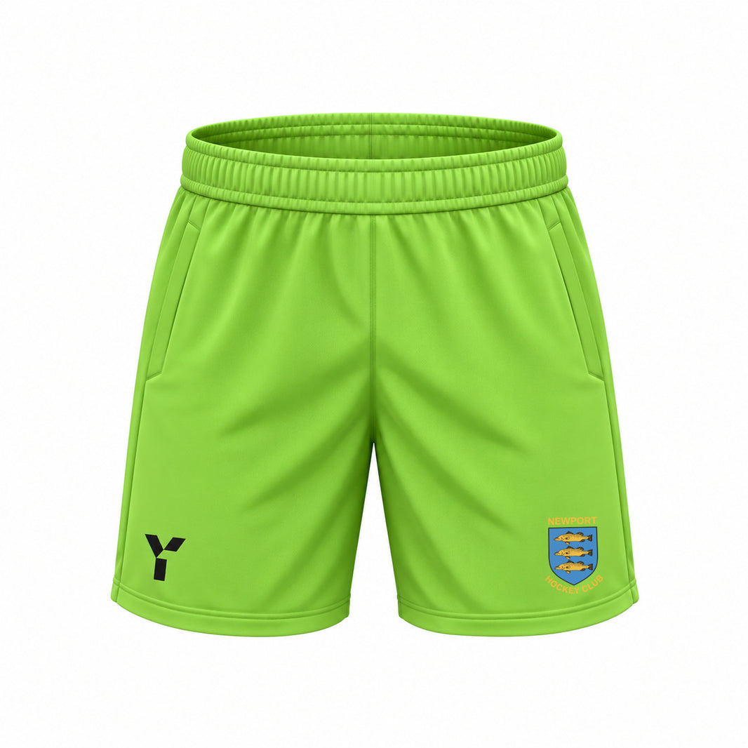 Newport HC - GK Shorts - Green