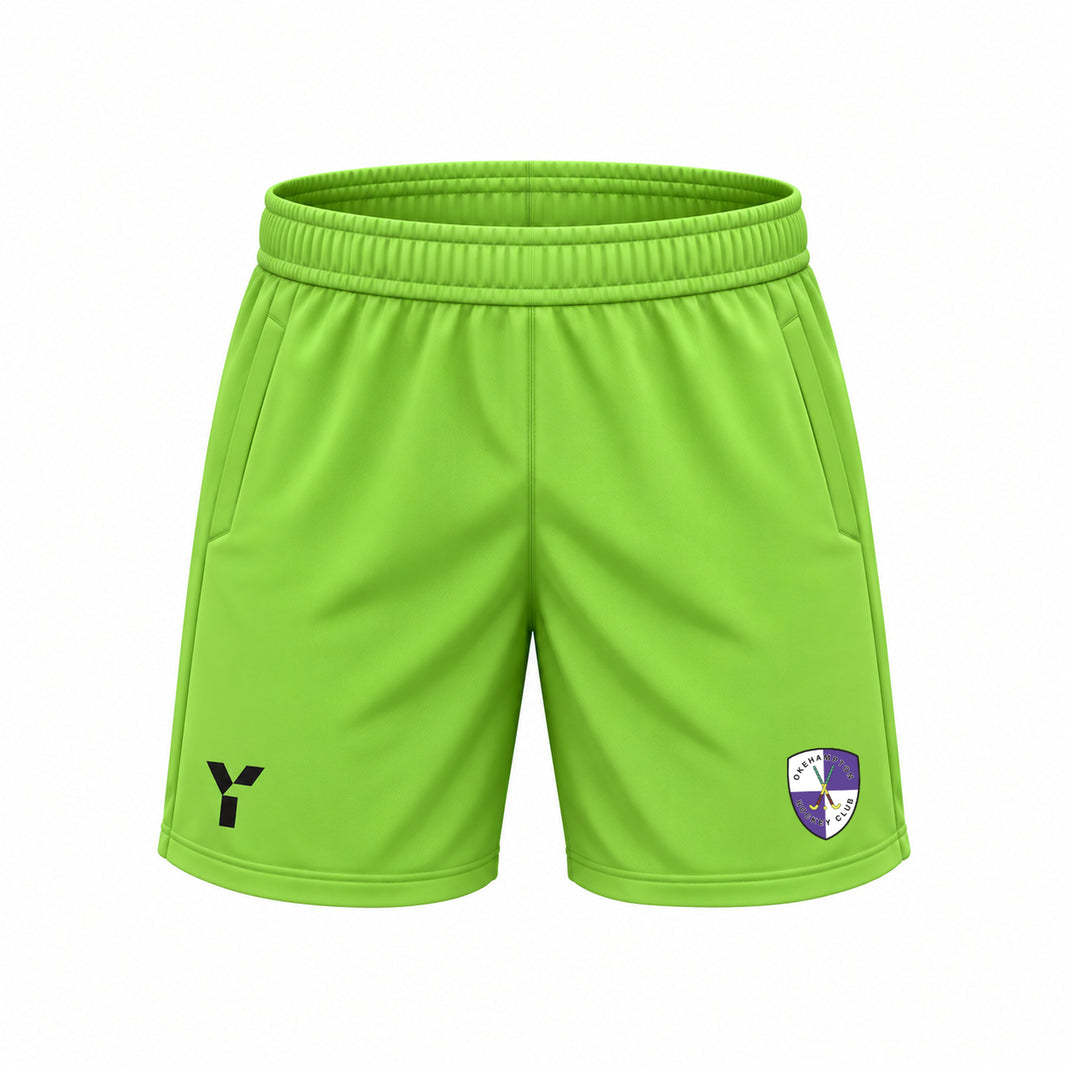 Okehampton HC - GK Shorts - Green