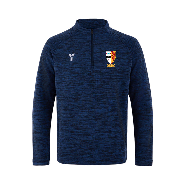 Old Bristolians HC - Fugi Quarter Zip Unisex Navy Melange (SALE)