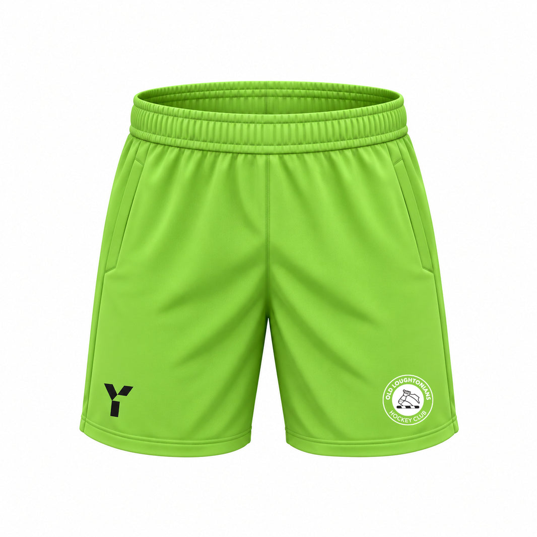 Old Loughtonians HC - GK Shorts - Green