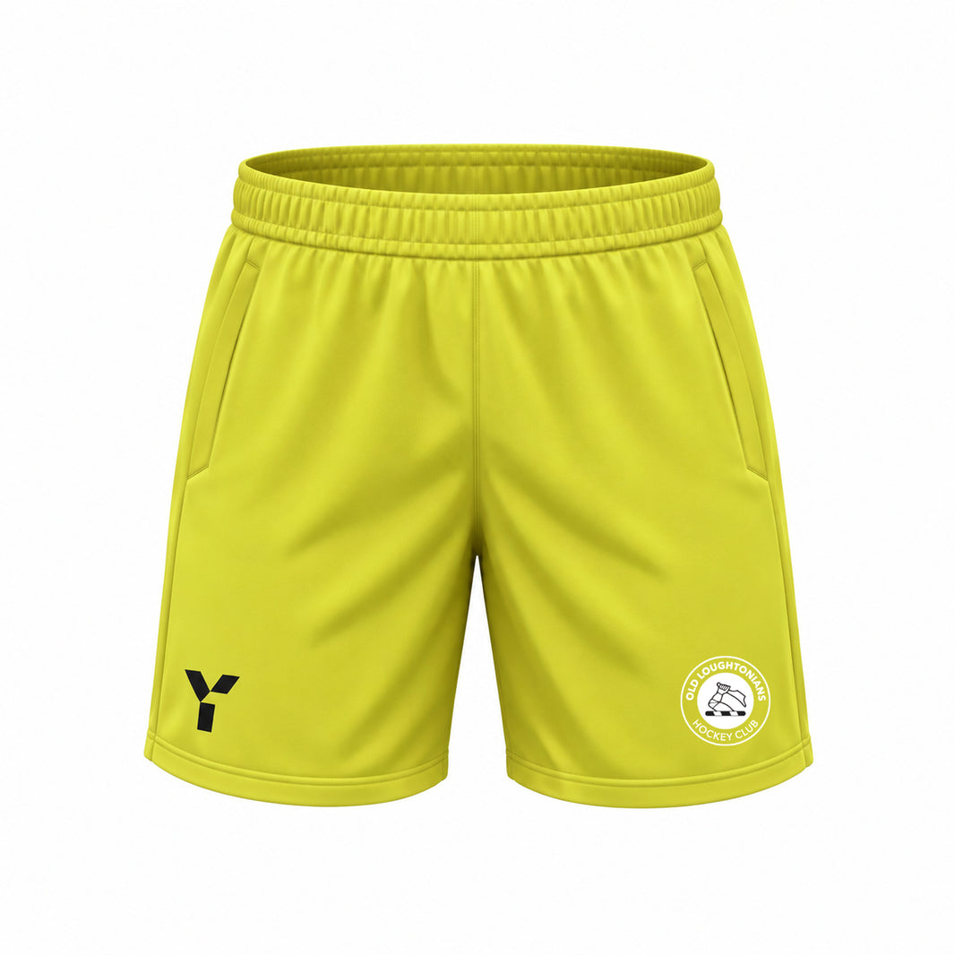 Old Loughtonians HC - GK Shorts - Yellow