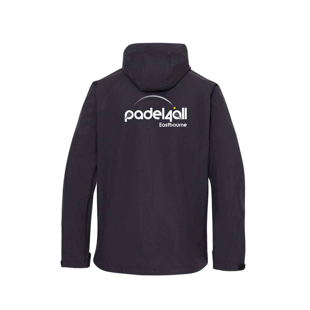 Padel4All Eastbourne - Raincoat Unisex Black