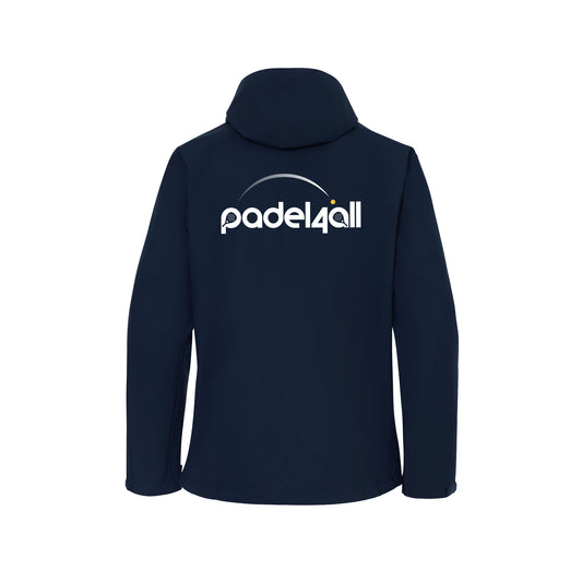 Padel4All - Raincoat Unisex Navy