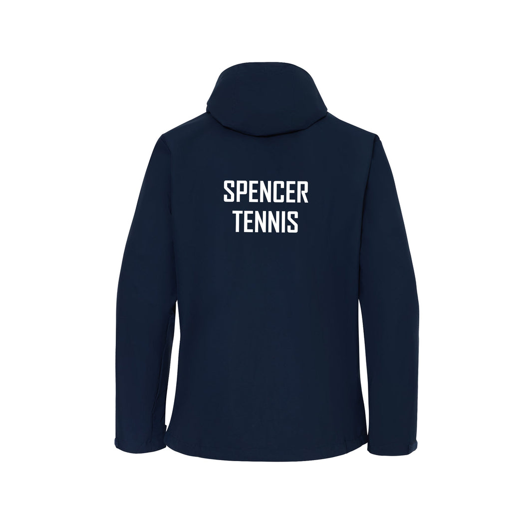 Spencer Tennis - Raincoat Unisex Navy club teamwear by Y1 - view 2