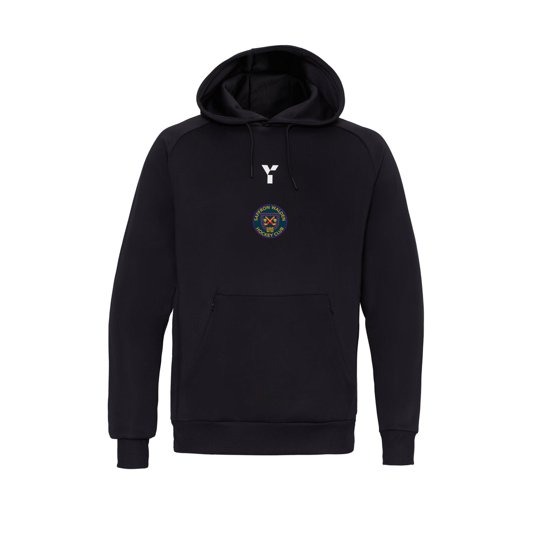 Saffron Walden HC - Performance Hoody Unisex Black club teamwear by Y1