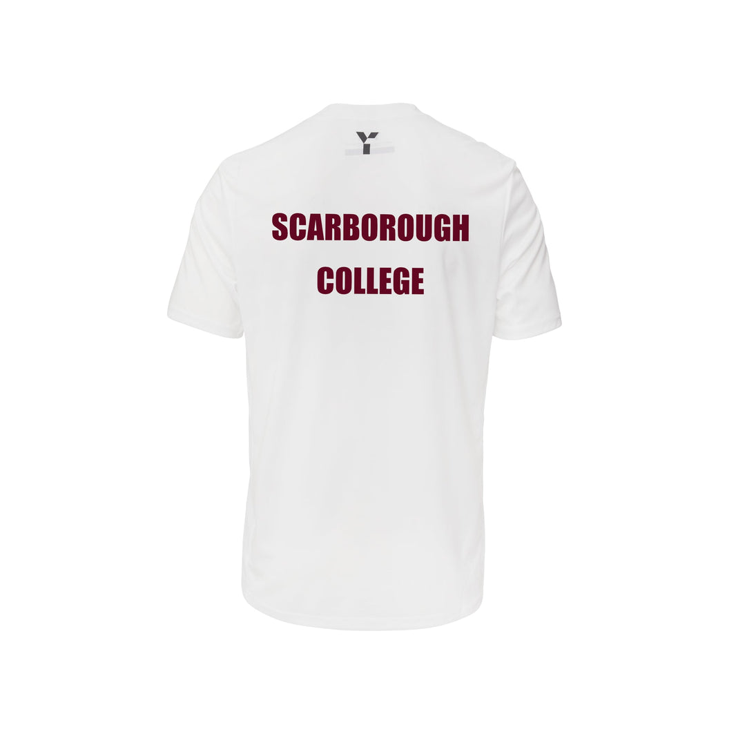Scarborough College - Junior Short Sleeve Training Top Unisex White