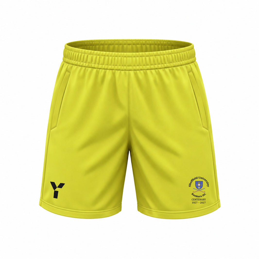 Sheffield Uni Bankers HC - GK Shorts - Yellow