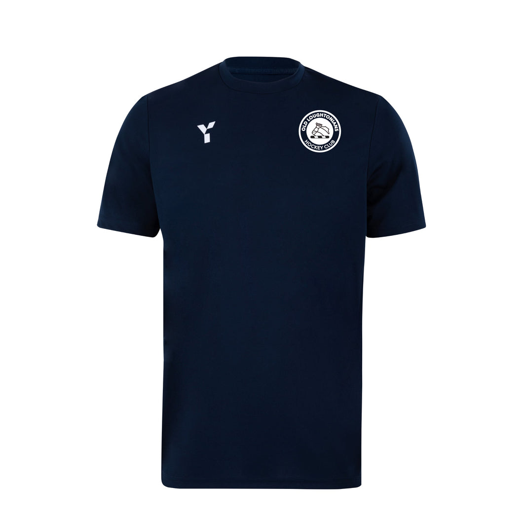 Old Loughtonians HC - Junior Short Sleeve Training Top Unisex Navy (SALE)