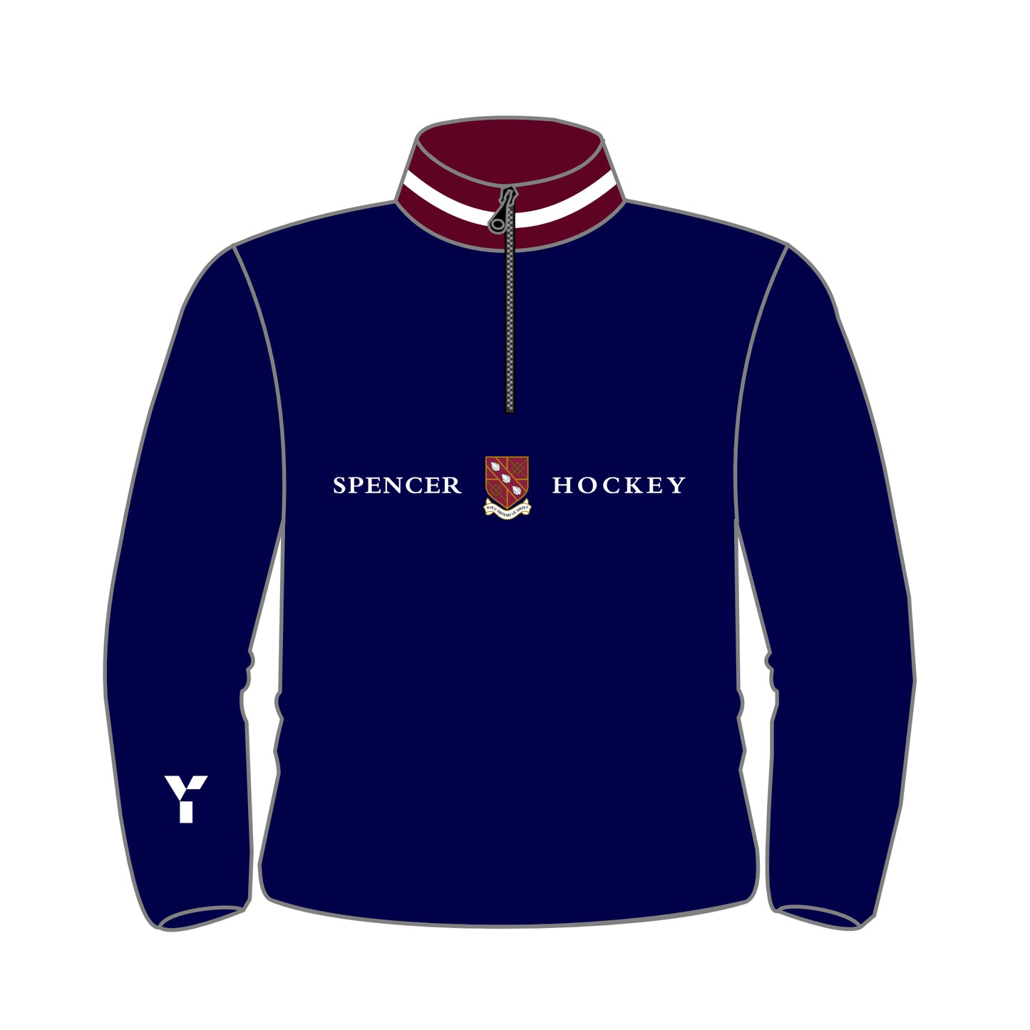 Spencer HC - Retro Quarter Zip