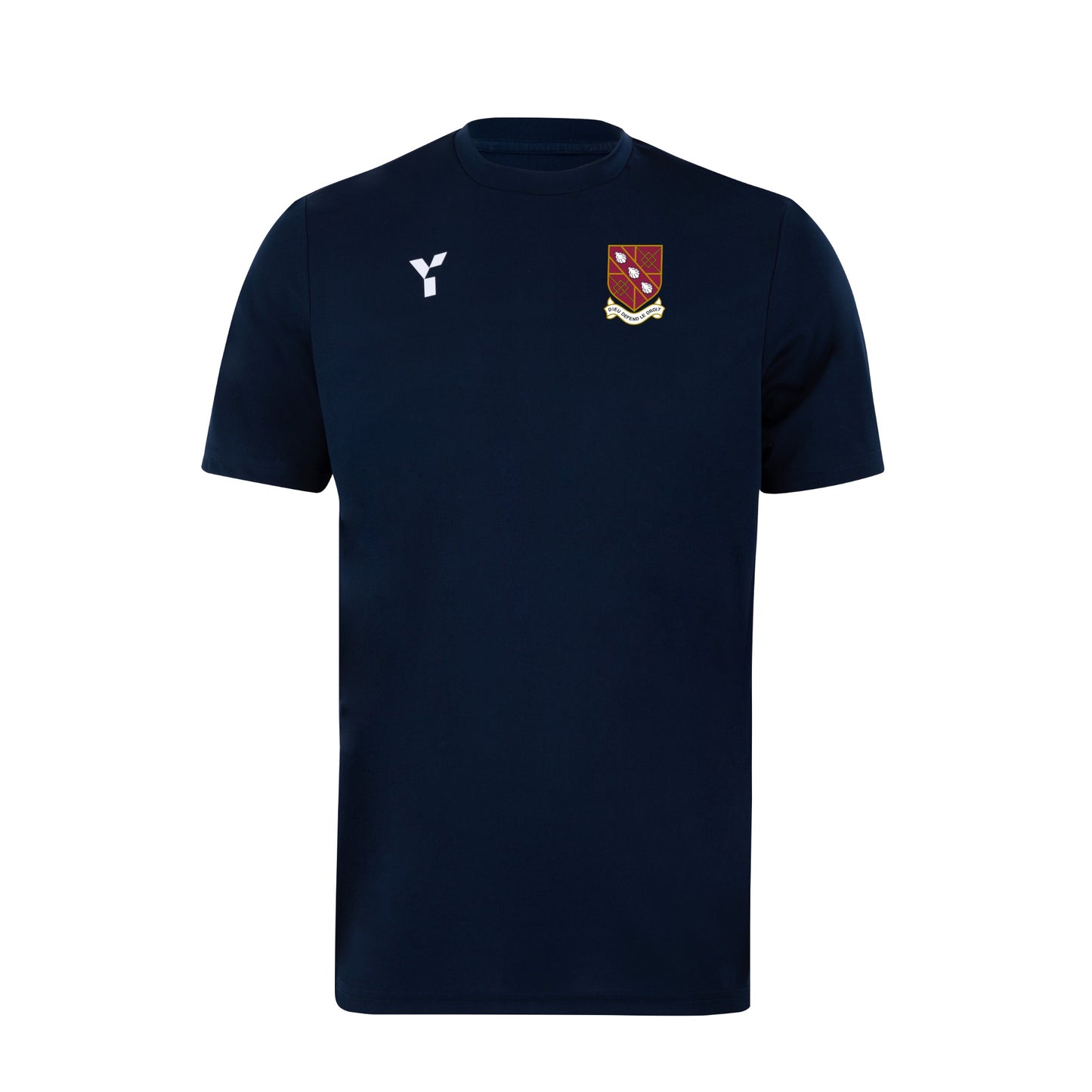 Spencer Tennis - Junior Short Sleeve Training Top Unisex Navy