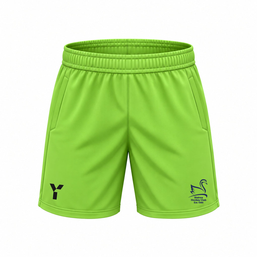 Staines HC - GK Shorts - Green