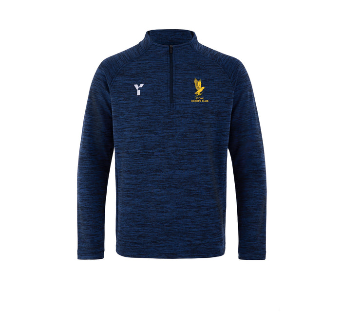 Stone HC - Fugi Quarter Zip Unisex Navy Melange (SALE)