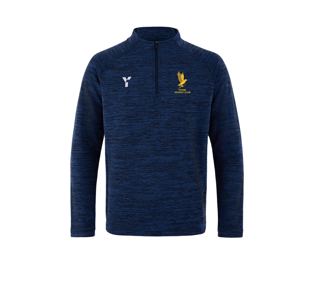 Stone HC - Fugi Quarter Zip Unisex Navy Melange (SALE)
