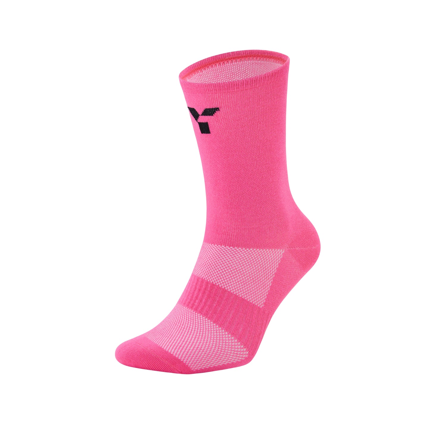 Pink Stride Running Socks