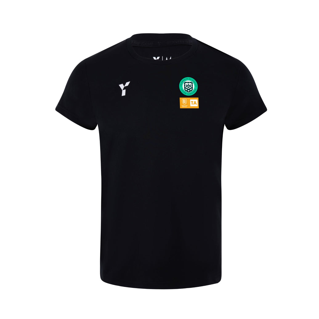Exeter TA - Short Sleeve Match Top Men's Black club teamwear by Y1