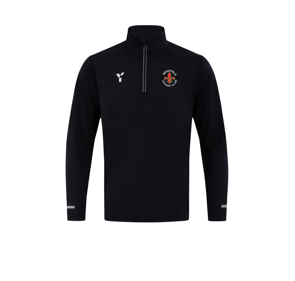 Wakefield HC - Lycra Midlayer Unisex Black club teamwear by Y1