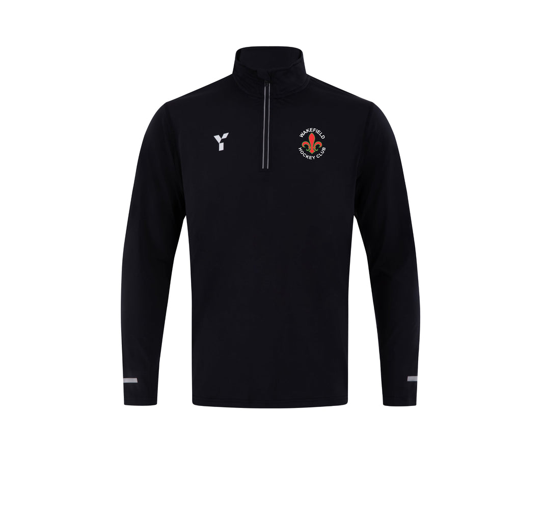Wakefield HC - Lycra Midlayer Unisex Black club teamwear by Y1