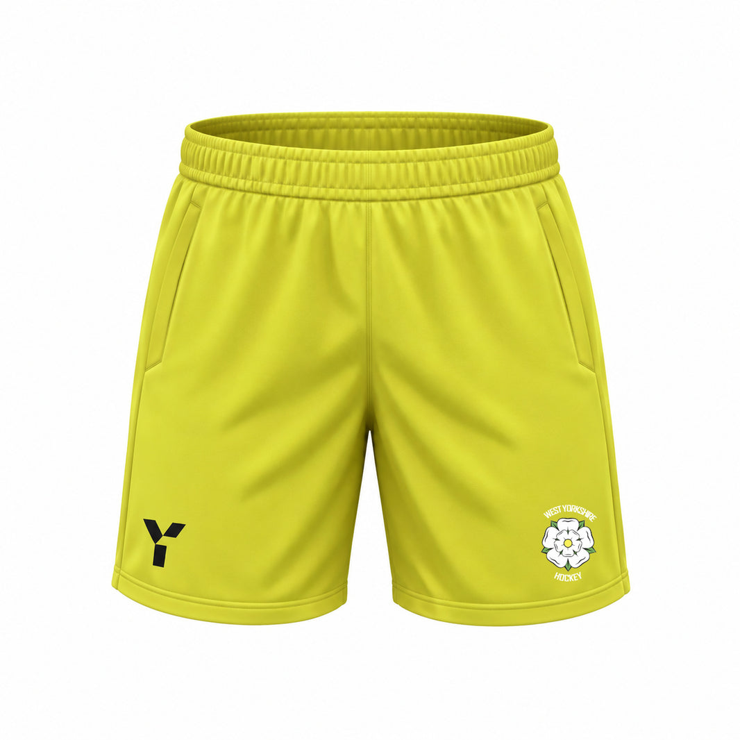 West Yorkshire HC - GK Shorts - Yellow