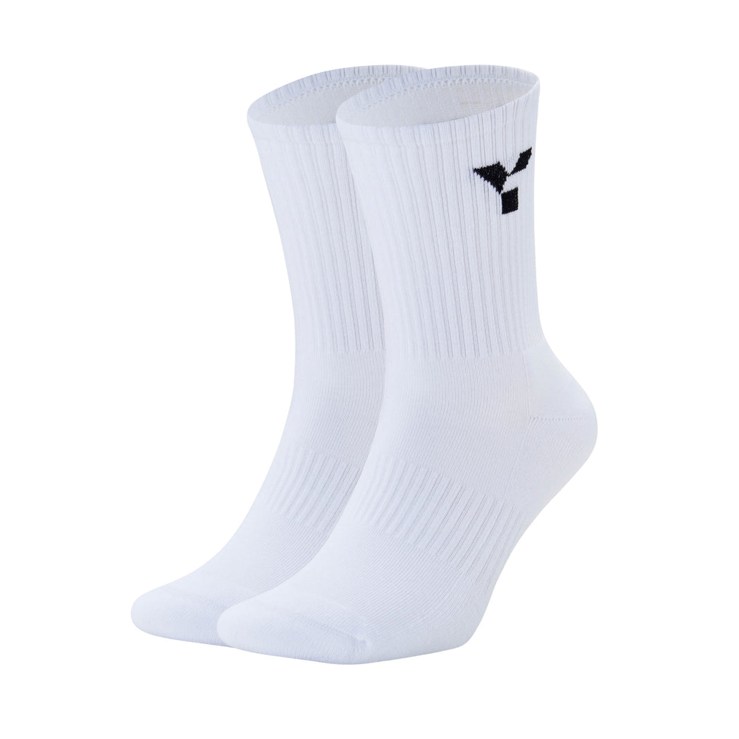 White Trainer Socks