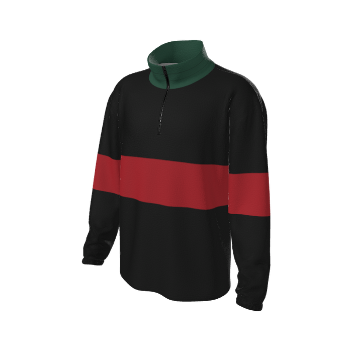 Retro Quarter Zip Fleece 1 Y1 Custom Retro Quarter Zip Fleece. (x 18)