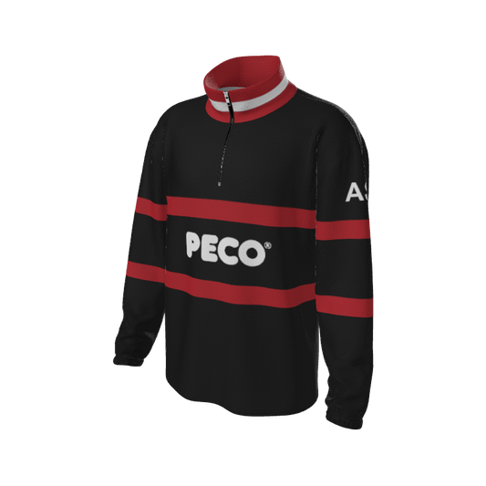 Retro Quarter Zip Fleece 5 Y1 Custom Retro Quarter Zip Fleece. (x 15)