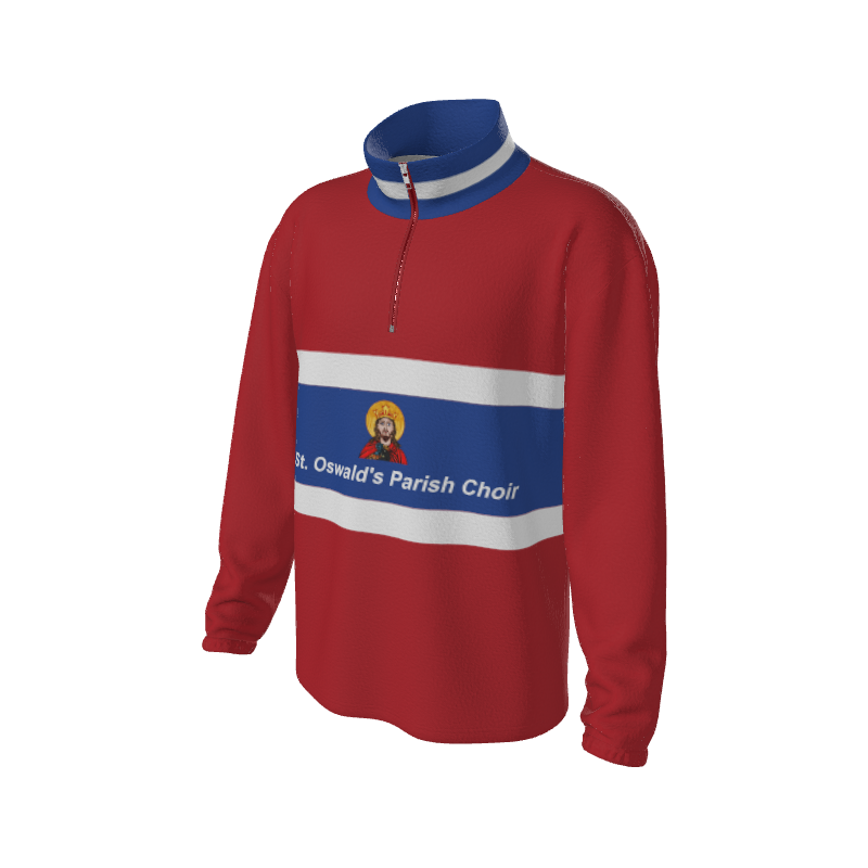 Retro Quarter Zip Fleece 2 Y1 Custom Retro Quarter Zip Fleece. (x 15)