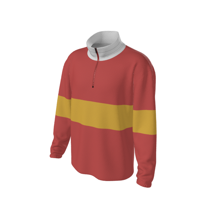Retro Quarter Zip Fleece 1 Y1 Custom Retro Quarter Zip Fleece. (x 15)