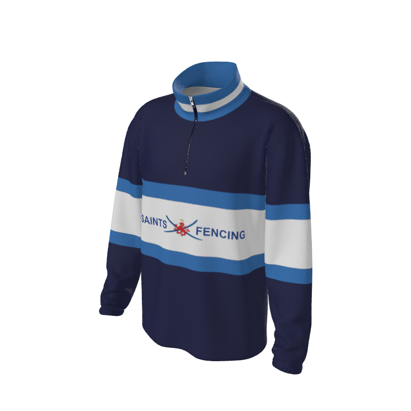 Retro Quarter Zip Fleece 5 Y1 Custom Retro Quarter Zip Fleece. (x 20)