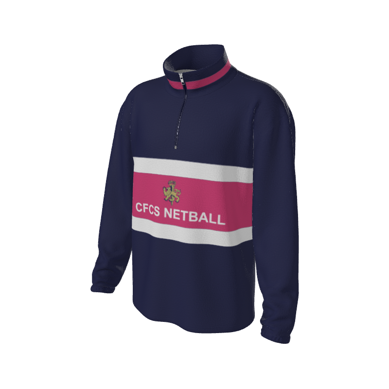 Retro Quarter Zip Fleece 2 Y1 Custom Retro Quarter Zip Fleece. (x 37)