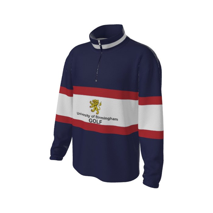 Retro Quarter Zip Fleece 5 Y1 Custom Retro Quarter Zip Fleece. (x 15)