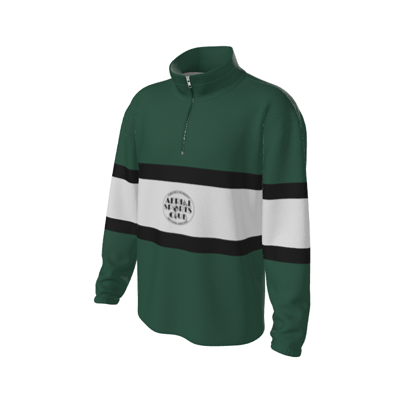 Retro Quarter Zip Fleece 5 Y1 Custom Retro Quarter Zip Fleece. (x 17)