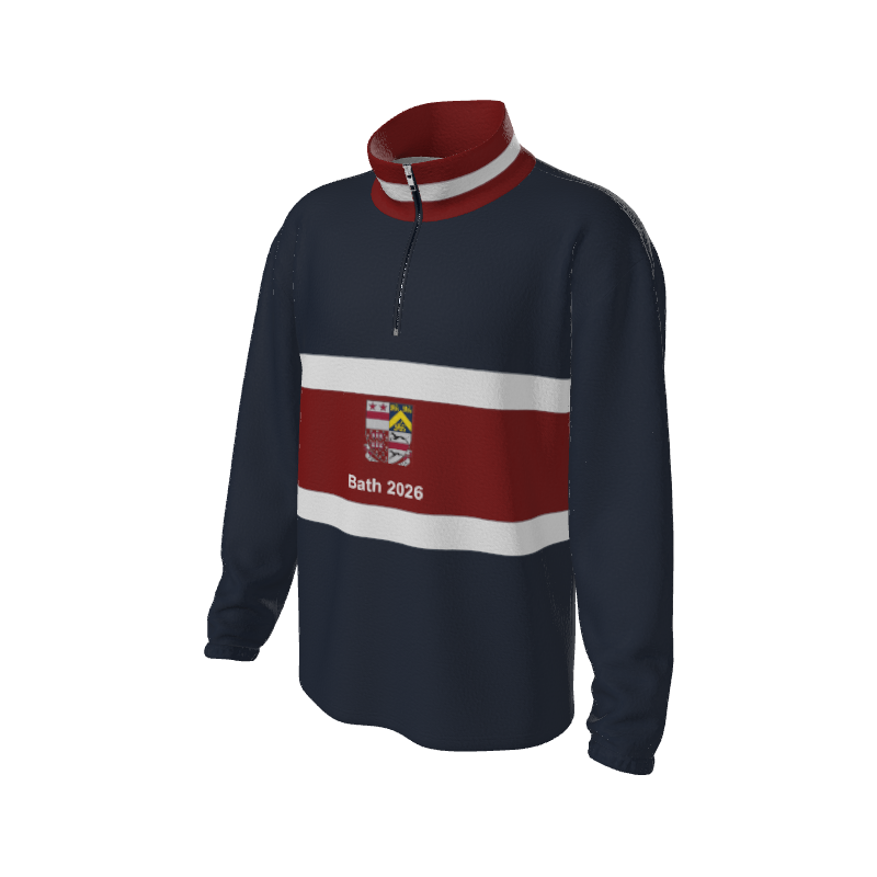 Retro Quarter Zip Fleece 2 Y1 Custom Retro Quarter Zip Fleece. (x 15)