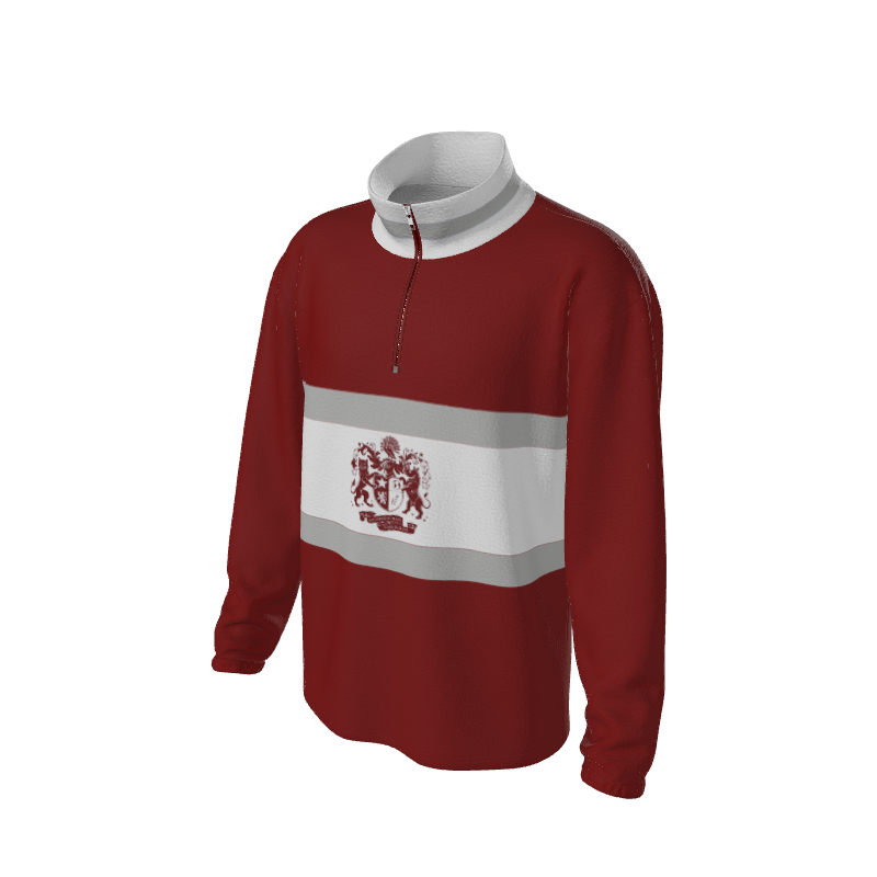 Retro Quarter Zip Fleece 2 Y1 Custom Retro Quarter Zip Fleece. (x 28)