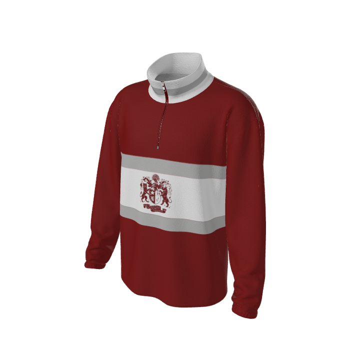 Retro Quarter Zip Fleece 2 Y1 Custom Retro Quarter Zip Fleece. (x 28)