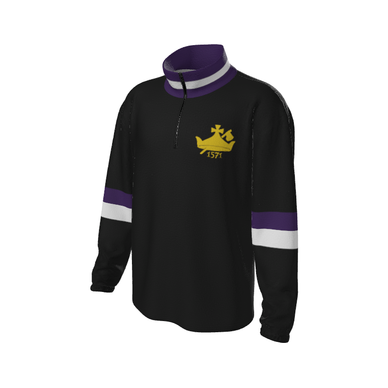 Retro Quarter Zip Fleece 3 Y1 Custom Retro Quarter Zip Fleece. (x 15)