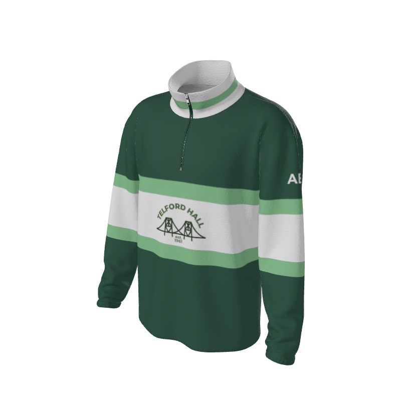 Retro Quarter Zip Fleece 5 Y1 Custom Retro Quarter Zip Fleece. (x 17)