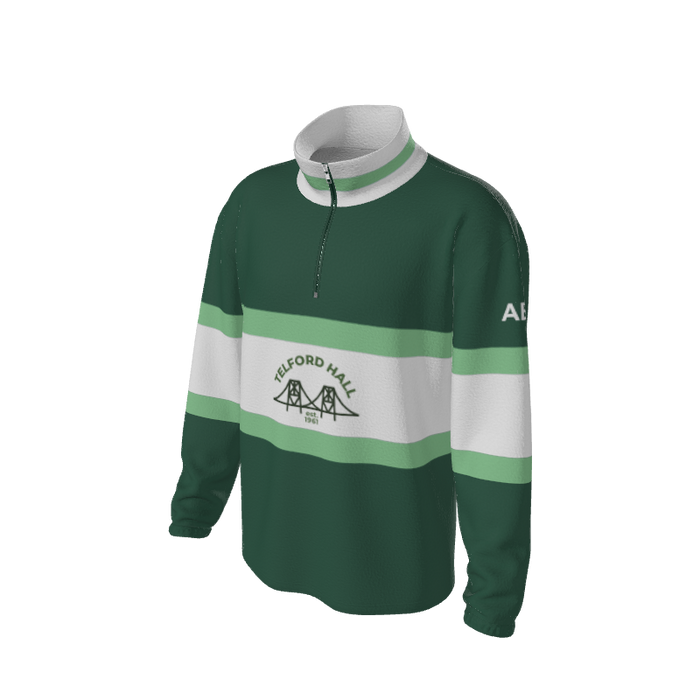 Retro Quarter Zip Fleece 5 Y1 Custom Retro Quarter Zip Fleece. (x 17)