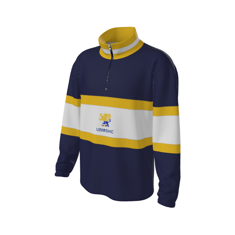 Retro Quarter Zip Fleece 5 Y1 Custom Retro Quarter Zip Fleece. (x 55)