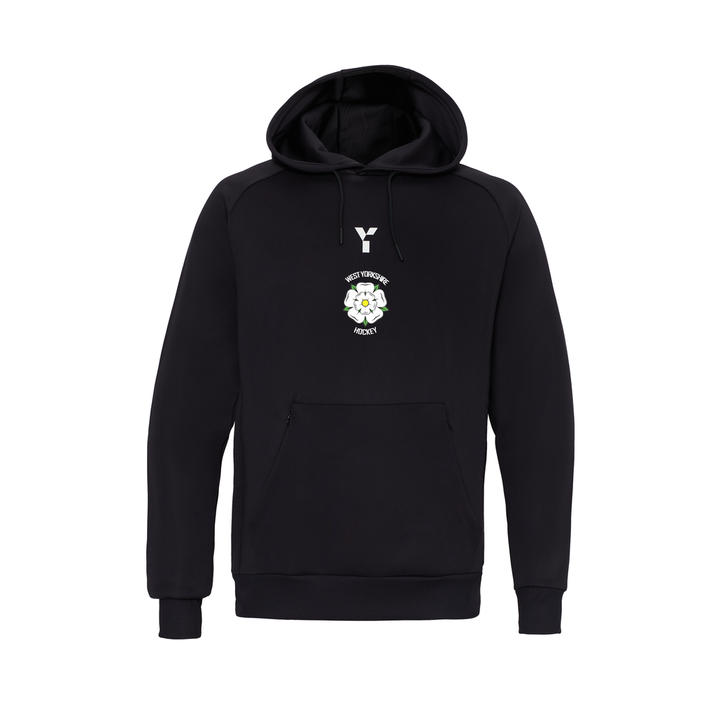West Yorkshire Hockey - Performance Hoody Unisex Black (SALE)