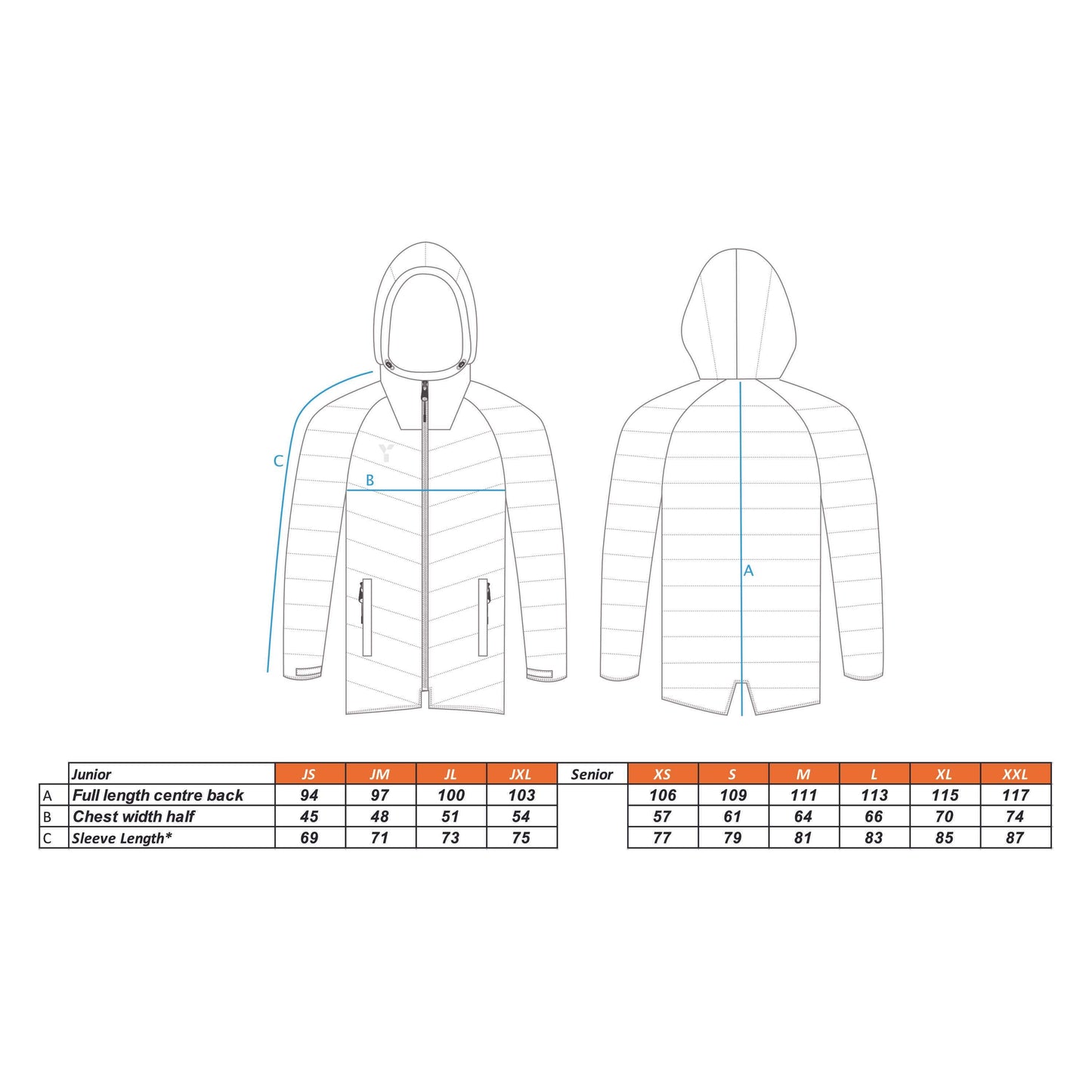 Bicester HC - Bench Jacket Unisex Black