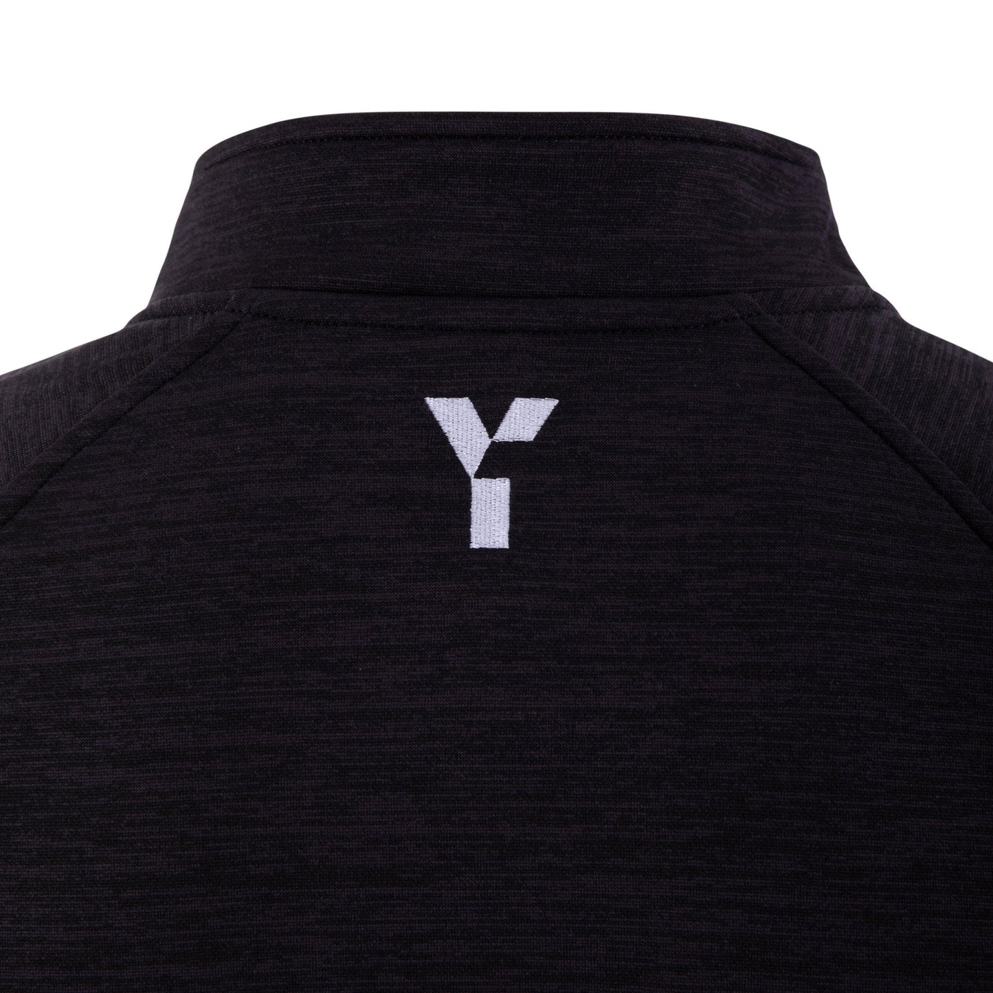 Harleston Magpies HC - Fugi Quarter Zip Unisex Black Melange