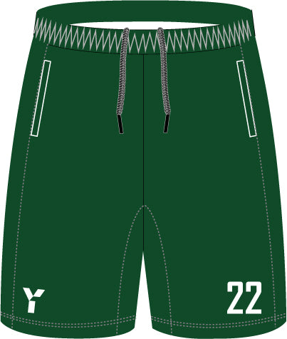 Hockey Wales - GK Shorts Green