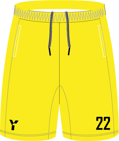 Hockey Wales - GK Shorts Yellow