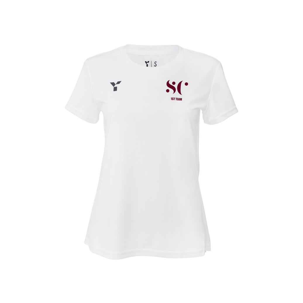 Scarborough College - Short Sleeve Training Top Women's White