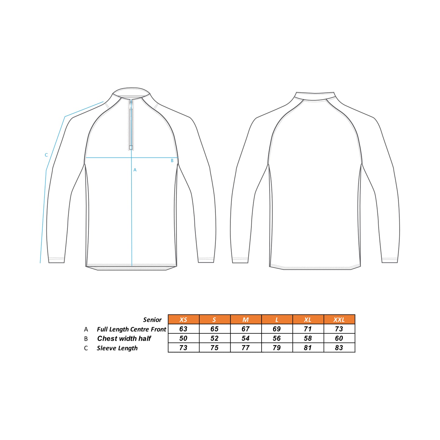 Spencer HC - Fugi Quarter Zip Unisex Navy Melange