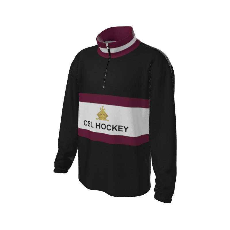 Retro Quarter Zip Fleece 2 Y1 Custom Retro Quarter Zip Fleece. (x 19)