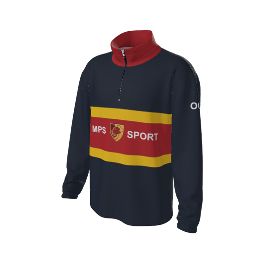 Retro Quarter Zip Fleece 2 Y1 Custom Retro Quarter Zip Fleece. (x 19)